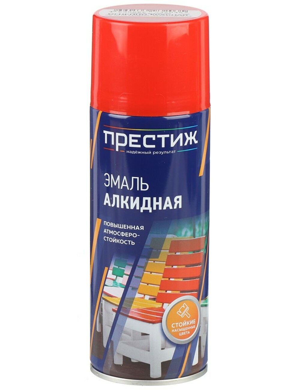 Эмаль алкидная аэрозольная, красная 425 мл