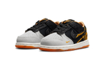 Baby Nike Dunk Low God of Wealth Tiger Pattern Year of the Tiger Chinese New Year Low-top Sneakers Black and Yellow