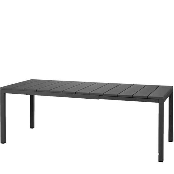 Стол раздвижной Rio 140-210х85 см, антрацит