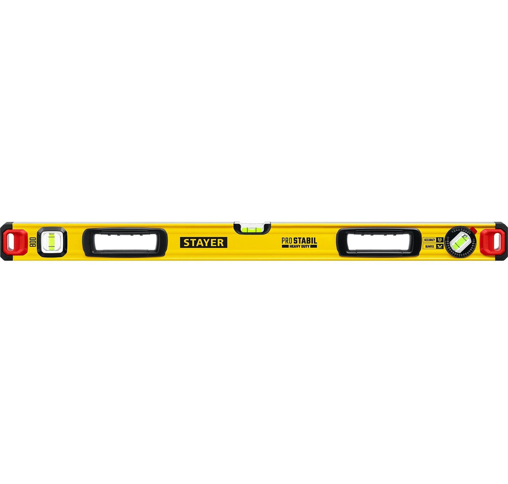 STAYER PRO STABIL, 800 мм, усиленный профиль, уровень с поворотным глазком, Professional (3471-080)