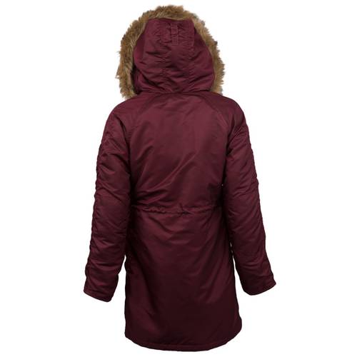 Куртка Аляска Женская - Elyse Parka 2015 (бордовая - maroon)