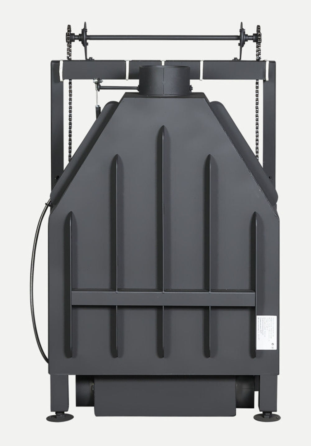 Каминная топка АЛЬФА 700 К с контргрузом