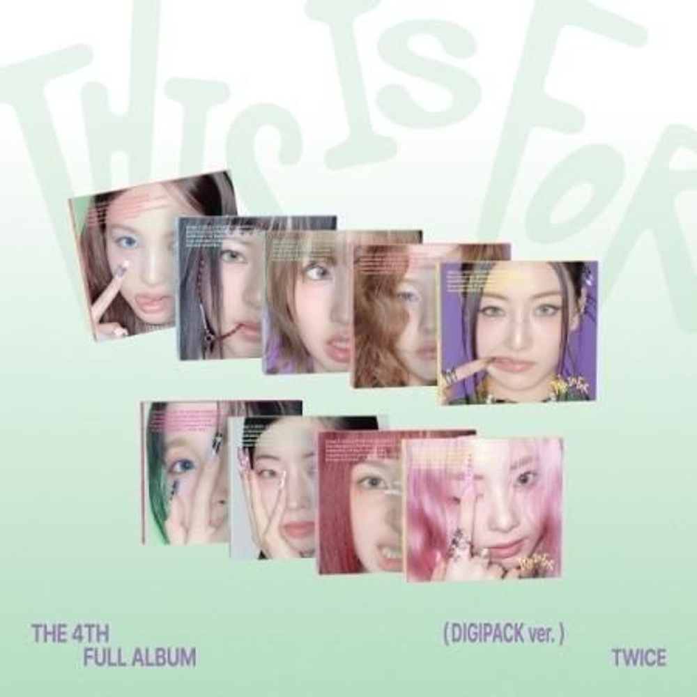 Альбом TWICE - THIS IS FOR 4th Album DIGIPACK 9 Version SET