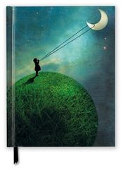 Bloknot \ Блокнот\ Notebook Catrin Welz-Stein: Chasing the Moon (Blank Sketch Book)
