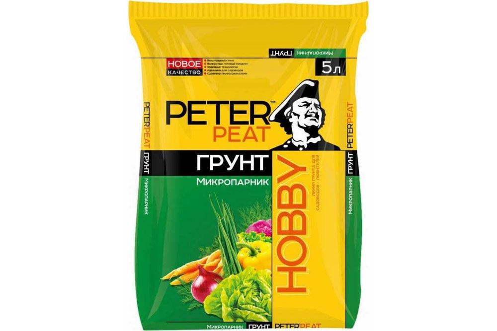 ГРУНТ PETER PEAT HOBBY МИКРОПАРНИК 5Л