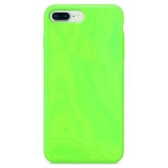 Силиконовый чехол Silicon Case WS для iPhone 7 Plus, 8 Plus (Салатовый)