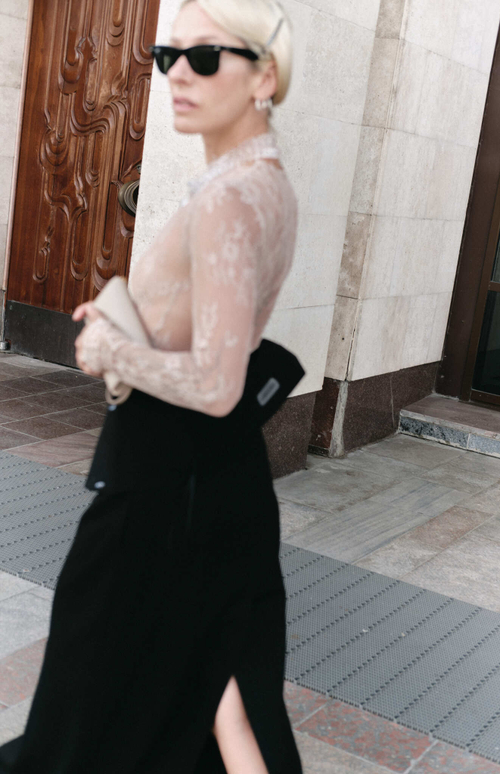 Боди кружевное