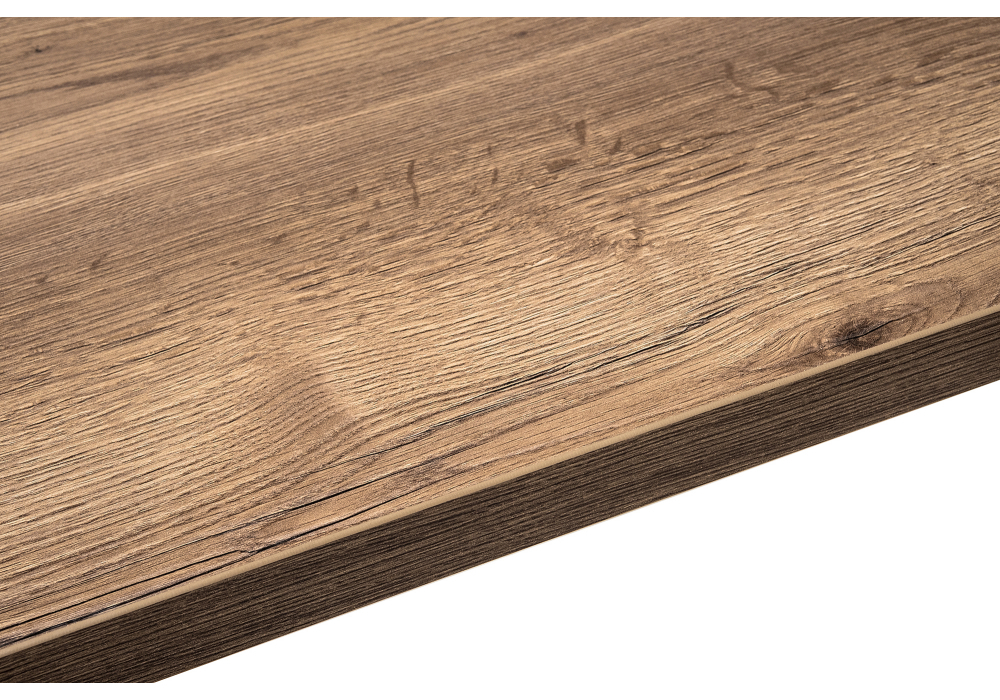 Стол деревянный Woodville Эльпатия 150 дуб велингтон, черный матовый