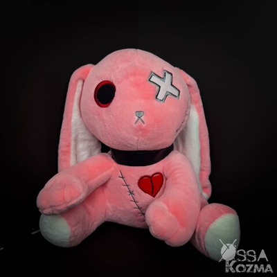 Мягкая игрушка Заяц-зомби