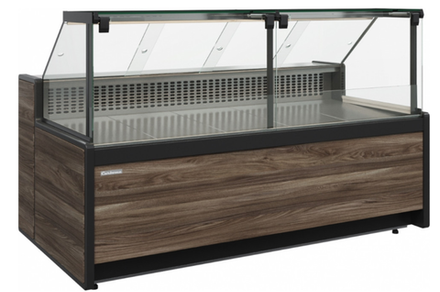 Холодильная витрина CARBOMA BAVARIA 3 GC111 SV 2,5-1 без боковин