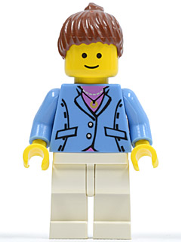 Минифигурка LEGO twn031 Средняя синяя куртка