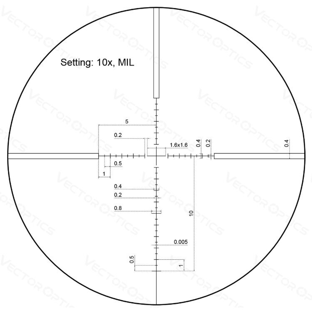 Прицел оптический Vector Optics Veyron 3-12x44 SFP (P)