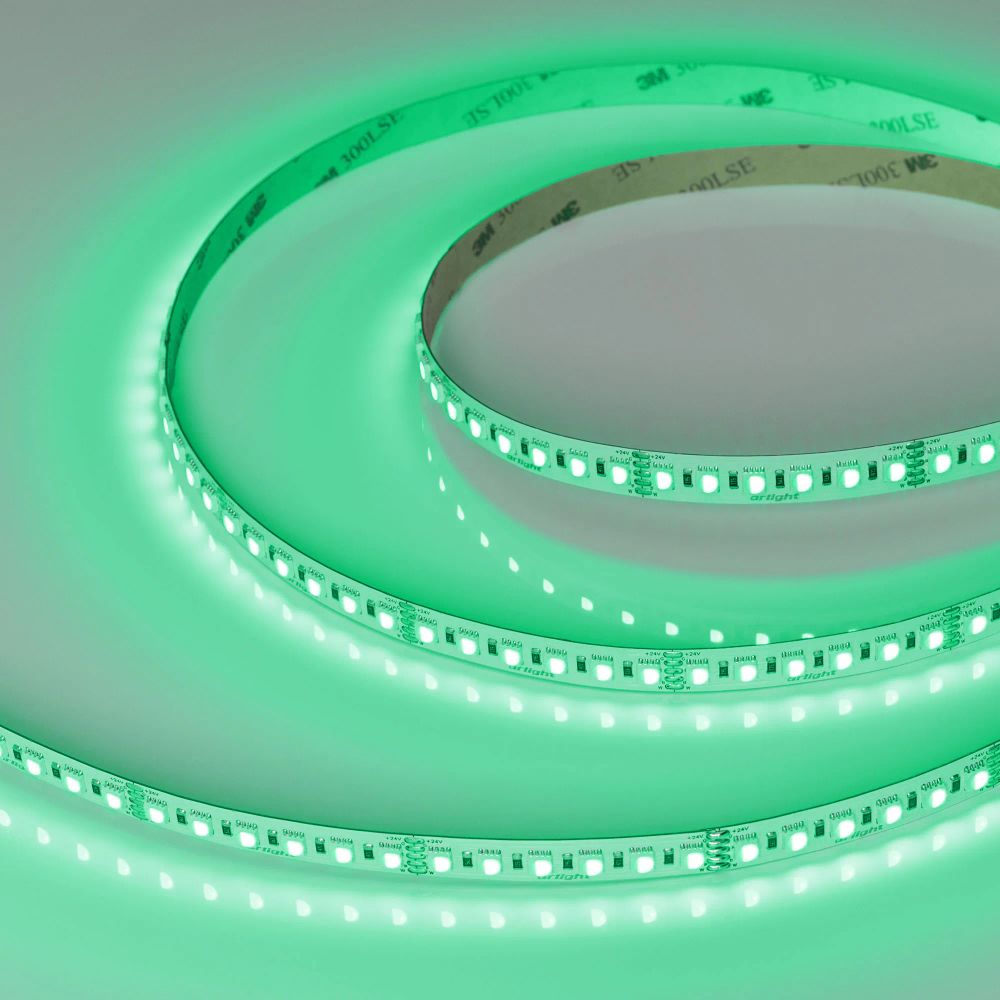 Светодиодная лента RT-H120-10mm 24V RGBW-Day-4-in-1 (25 W/m, IP20, 4040, 5m) (Arlight, Открытый) 048747