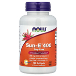 NOW Foods, Sun-E™ 400, 268 мг (400 МЕ), 120 капсул