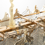 Citilux Darby CL309272 Люстра хрустальная подвесная Золото