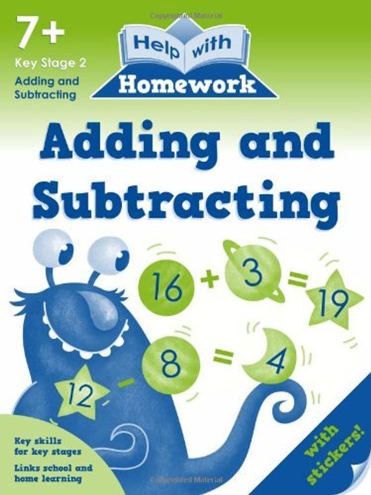 Help with Homework: Adding and Subtracting 7+