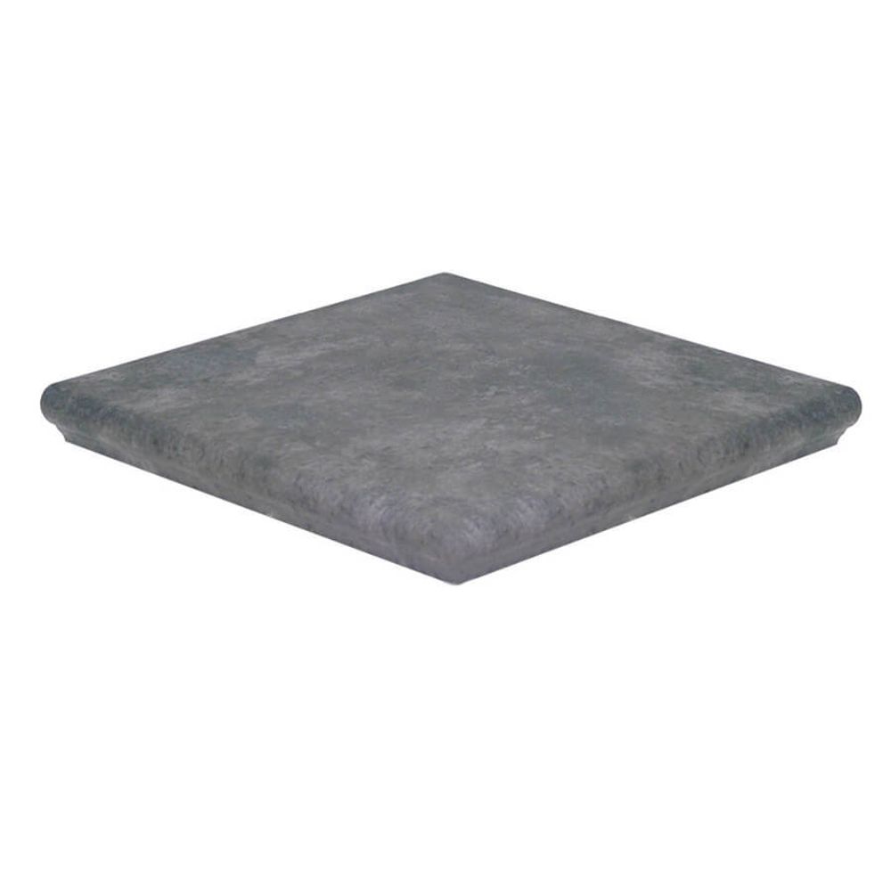 Westerwalder Klinker - WKS 31170 E Atrium Dunkelgrau 320x320x9,5 - Клинкерная угловая ступень