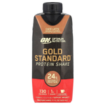 Optimum Nutrition, Gold Standard®, протеиновый коктейль, кофейный латте, 4 коробки по 325 мл (11 жидк. Унций)