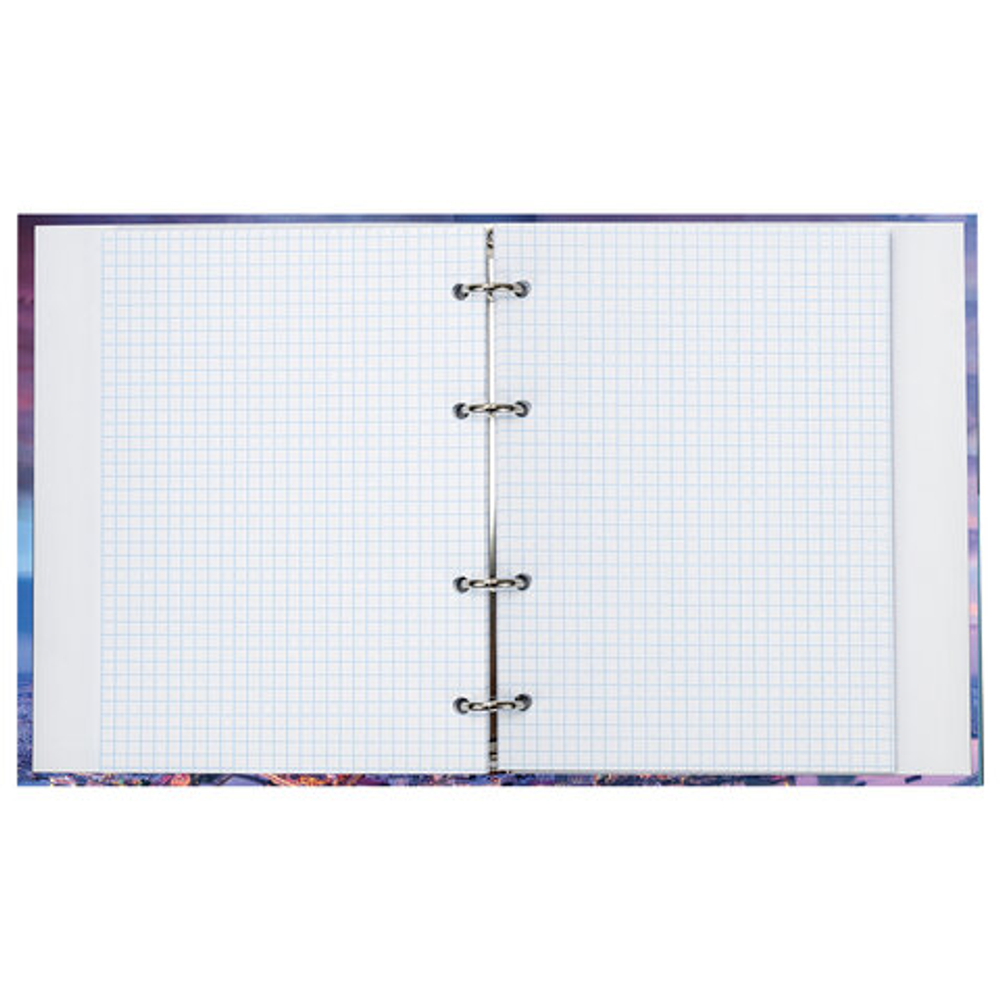 Тетрадь на кольцах А5 175х215мм, 120л, твердый картон, клетка, BRAUBERG, Travel, 404080