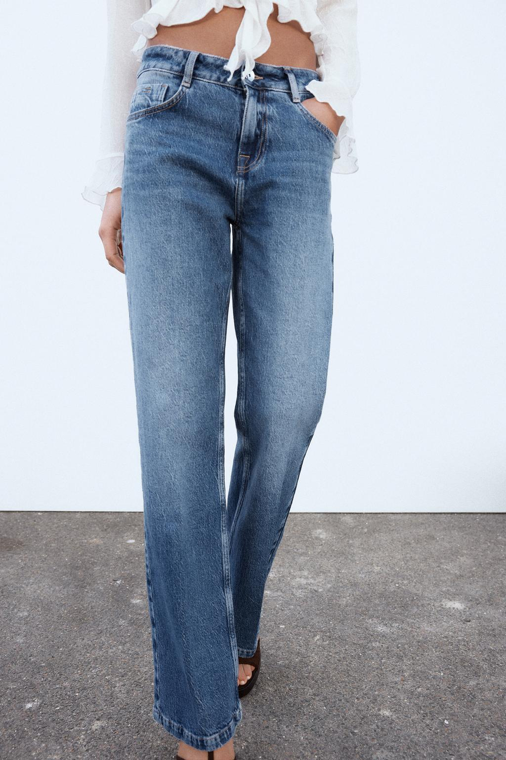 Джинсы z1975 bootcut с высокой посадкой