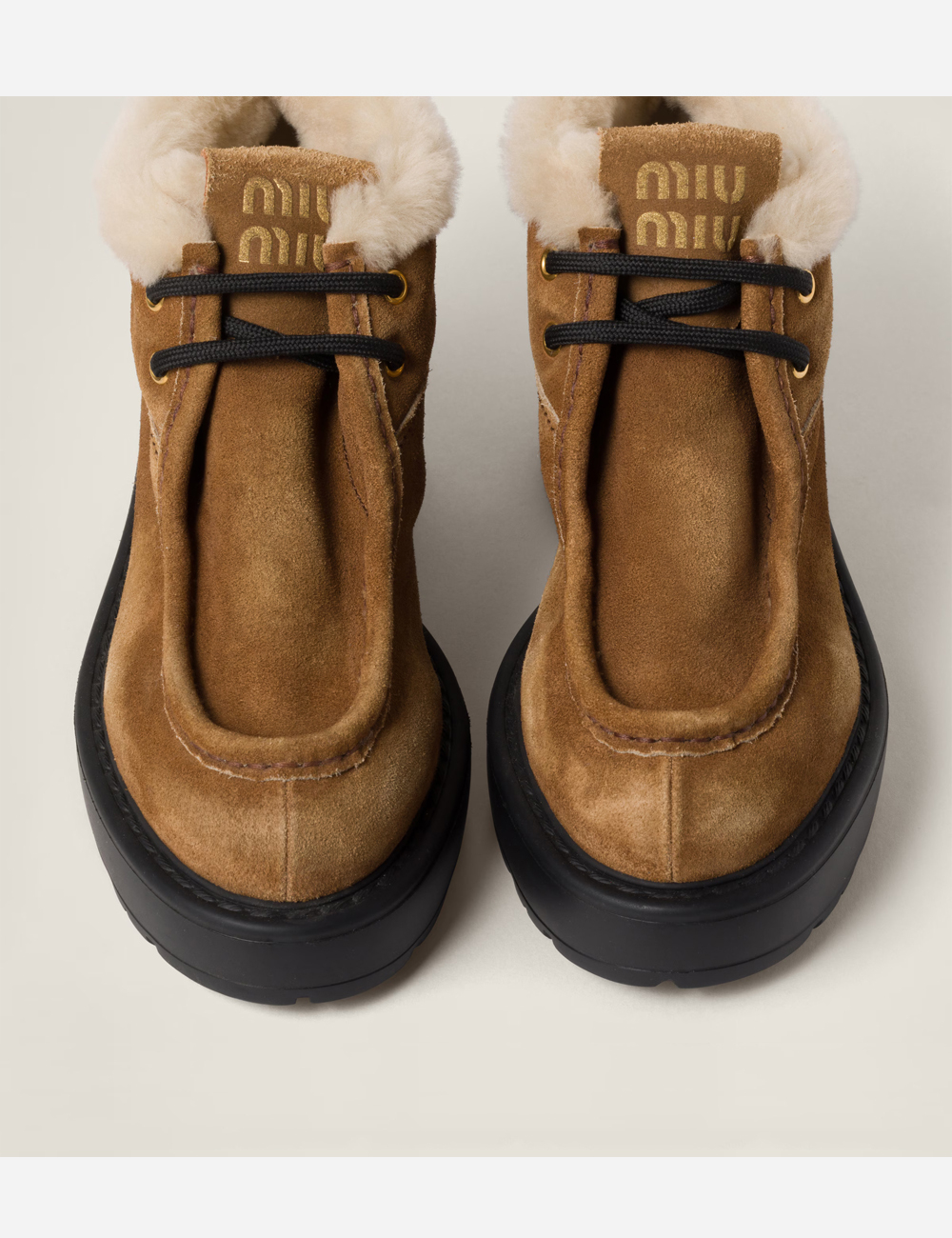 Miu Miu Cinnamon Faded Suede Booties (5T965D_X0O_F0401_F_D055)