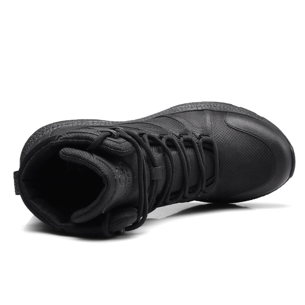 QIANGREN Combat Boots Men"s Black