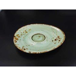 Блюдце 17*15 см кофейное для чашки арт. 71047031   P.L. Proff Cuisine [6]