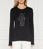 Блузка Armani Exchange - черный(6DYT05 YJDTZ)