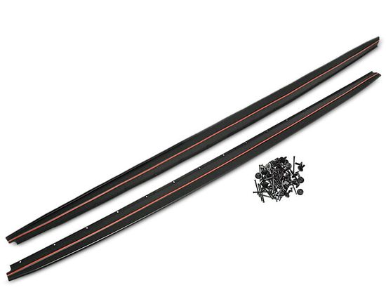 Сплиттеры накладок на пороги для BMW 5 F10 / F11 (11-16) в стиле M-Performance