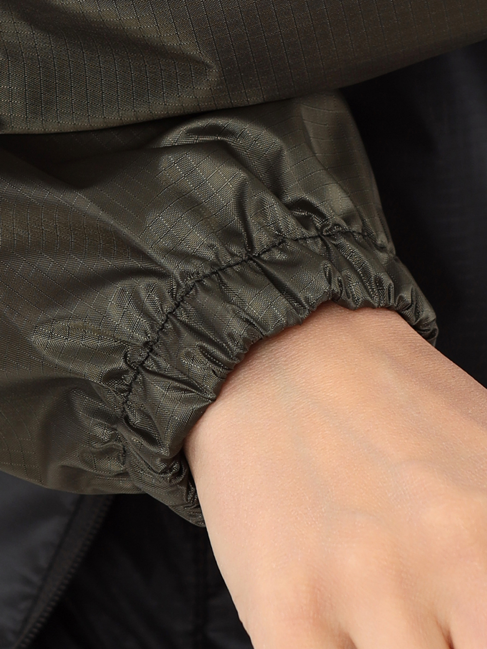 Спортивный костюм Prival Ветровлагозащитный женский, чёрный+хаки