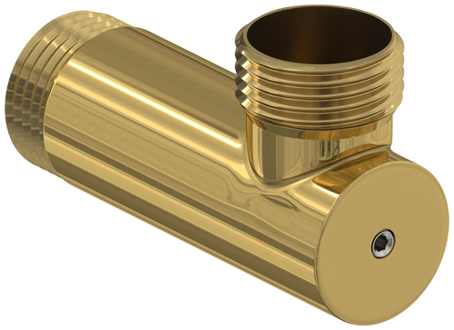 Уголок со спускным клапаном Сунержа переходной (G 1" НР х G 1" НР)