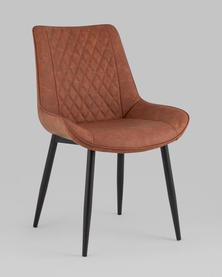 Стул Невада NEW экокожа коричневый