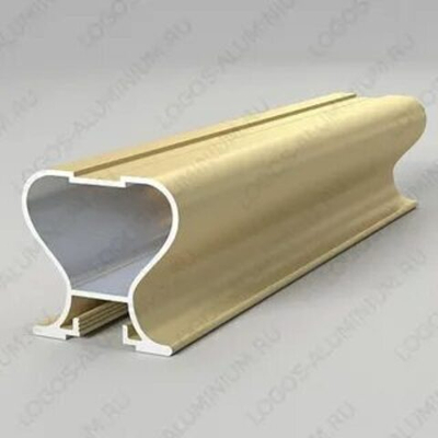 Вертикальный профиль Т (5,40 м) золото матовое