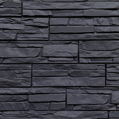 Фасадные панели Скол, асфальт Fineber (Файнбир)