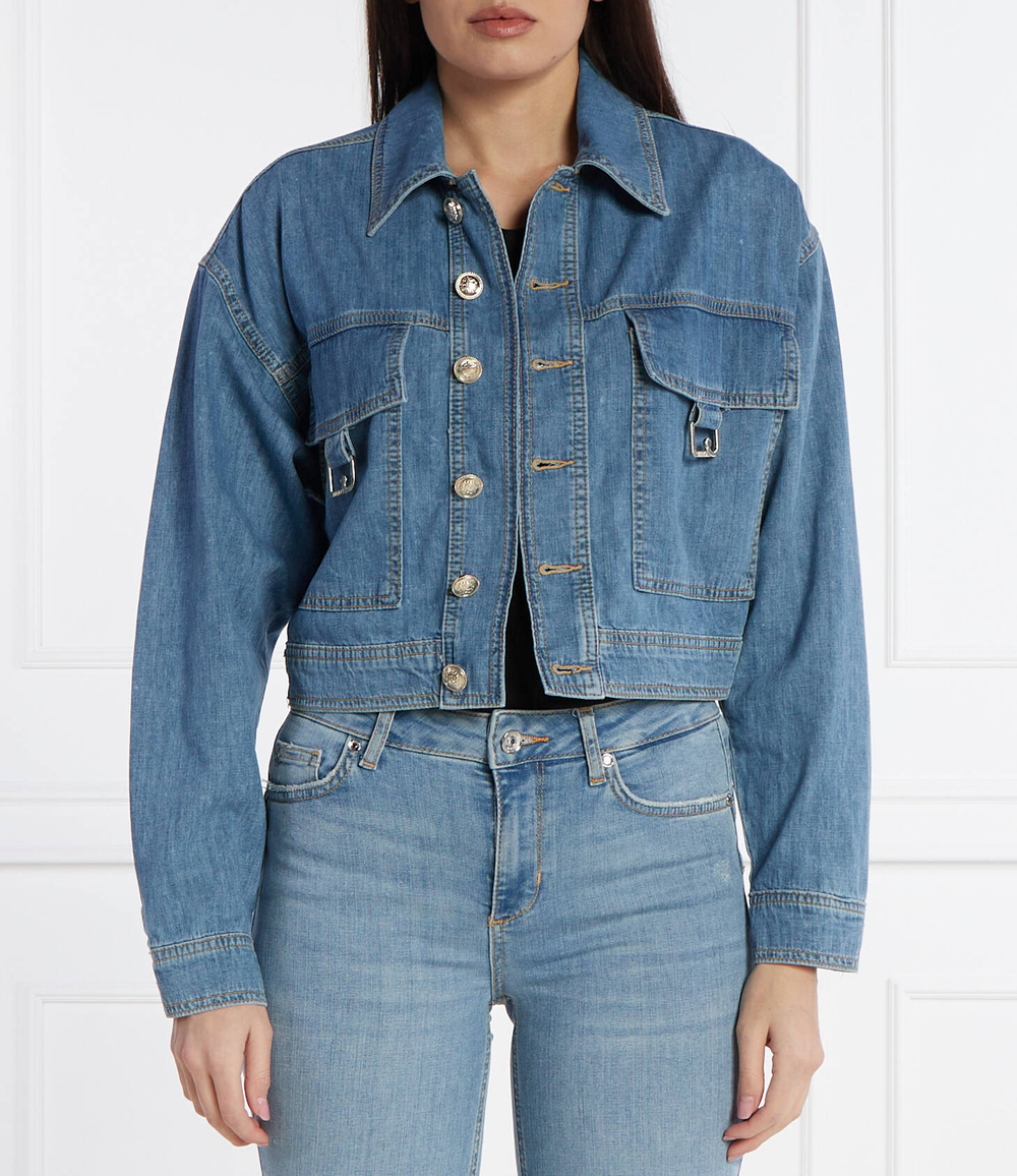 Джинсовая куртка Liu Jo - голубой(UA4208 DS030)