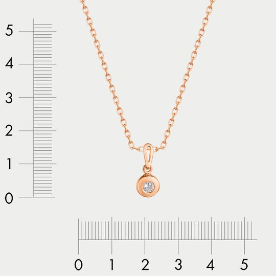 Подвеска золотая