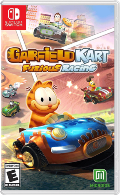 Игра Garfield Kart: Furious Racing (Английская версия) для Nintendo Switch
