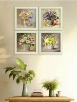 Картины на стену для интерьера на холсте 4 шт