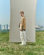 Толстовка Called a Garment Utilitarian карри