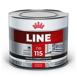 Эмаль ПФ-115, шоколадная, 1,8 кг, Т-Лайн