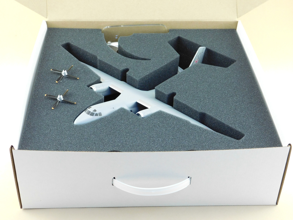 Модель самолета Ан-26 (М1:72, ВКС России, RF-36158, 50, Серый)
