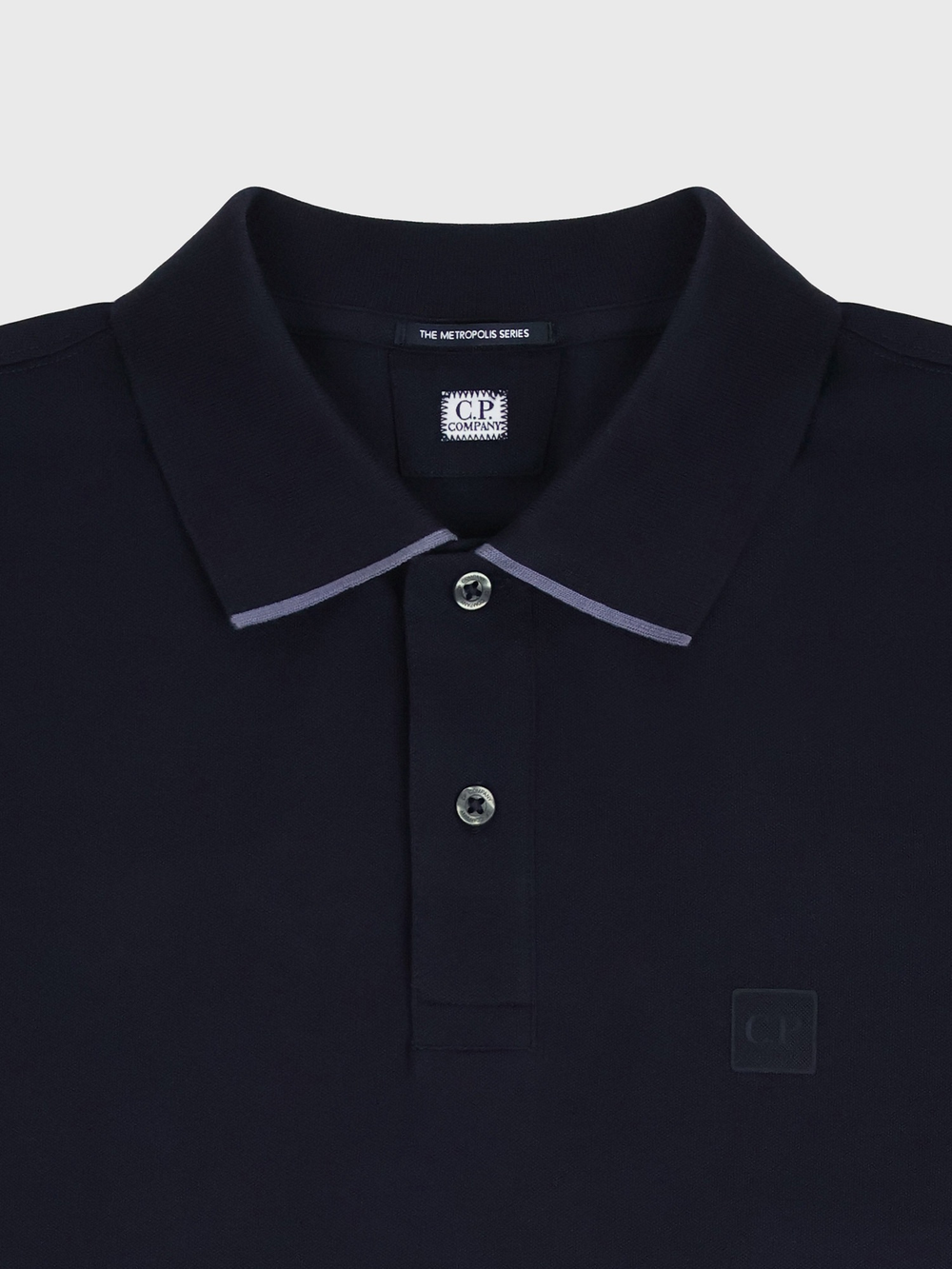 Поло C.P. Company Metropolis Series Stretch Piquet Navy