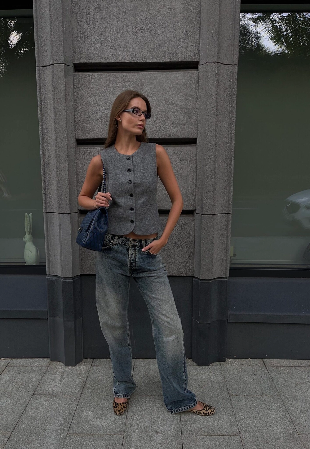 Джинсы boyfriend vintage