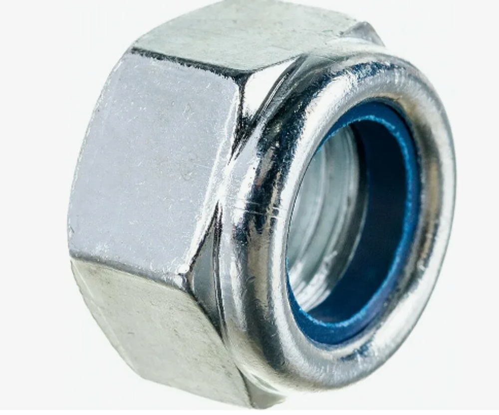 Гайка  5 с нейлоновым кольцом ДЕШ (уп25/50шт) DIN9820508