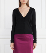 Хлопковый кардиган Patrizia Pepe - черный(8K0149 KM36)