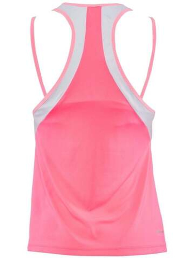 Женский топ теннисный Lotto Top Ten II W Tank Printed PL - sweet rose/vivid rose