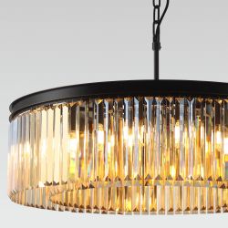 Citilux Мартин CL332162 Люстра хрустальная подвесная Шампань