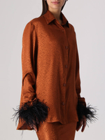 Блуза LEO, терракот