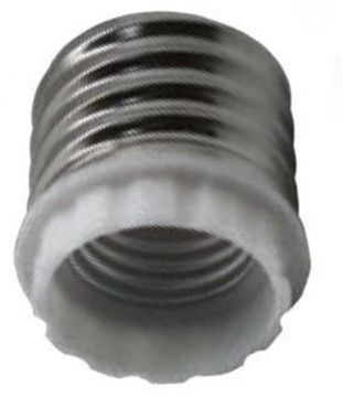 Ecola base Переходник с цоколя E40 на E27 Белый