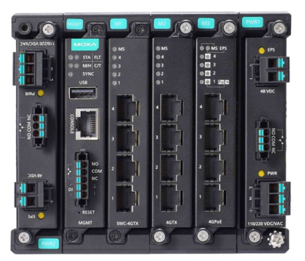 Коммутатор управляемый MOXA MDS-G4012